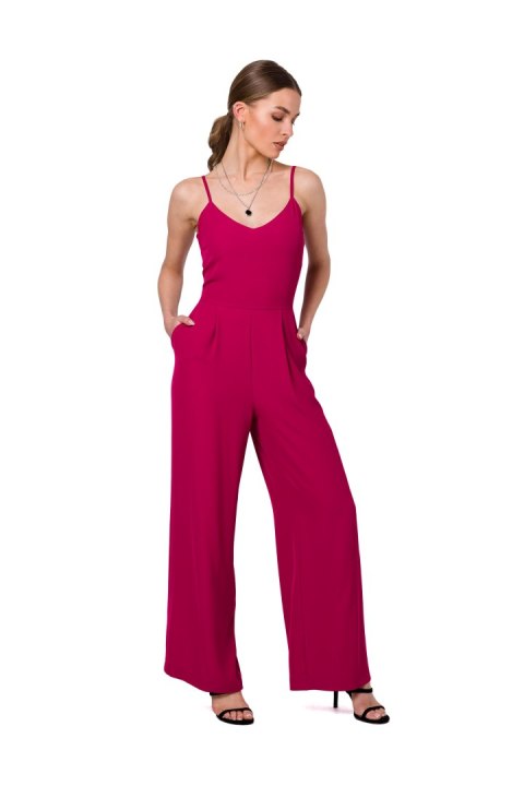 Kombinezon Model S333 Śliwka - Stylove - XXL Kombinezon Model S333 Śliwka - Stylove - XXL