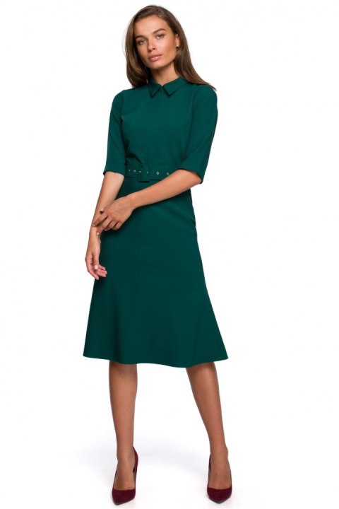 Sukienka Model S231 Green - Stylove - XXL Sukienka Model S231 Green - Stylove - XXL