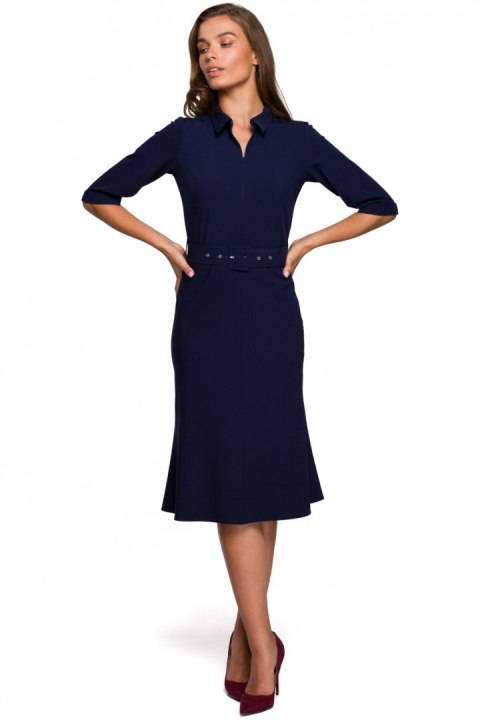 Sukienka Model S231 Navy - Stylove - s Sukienka Model S231 Navy - Stylove - s