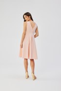 Sukienka Model S358 Powder Pink - Stylove - XXL Sukienka Model S358 Powder Pink - Stylove - XXL