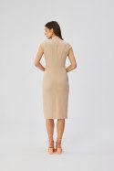 Sukienka Model S359 Beige - Stylove - L Sukienka Model S359 Beige - Stylove - L