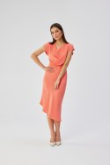Sukienka Model S362 Orange - Stylove - M Sukienka Model S362 Orange - Stylove - M