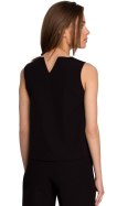 Bluzka Model S257 Black - Stylove - M Bluzka Model S257 Black - Stylove - M
