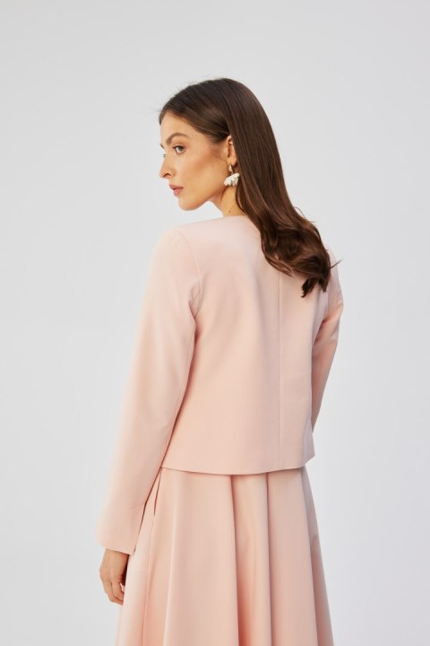 Marynarka Model S368 Powder Pink - Stylove - s