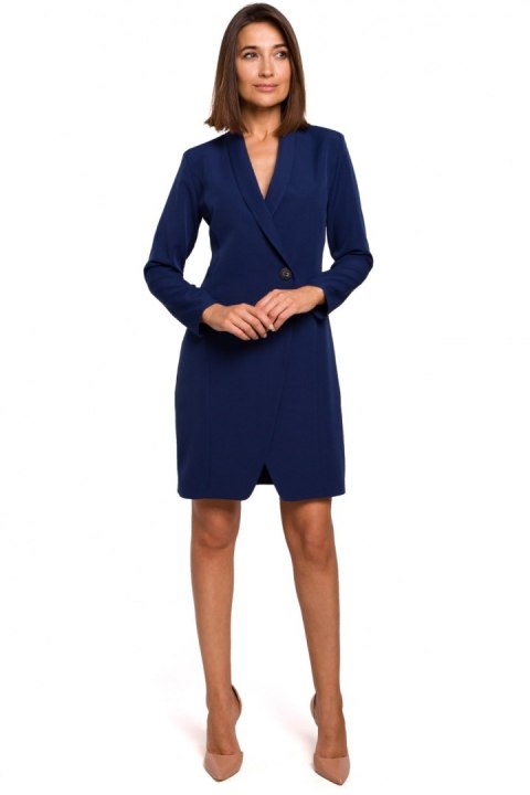 Sukienka Model S217 Navy - Stylove - M Sukienka Model S217 Navy - Stylove - M