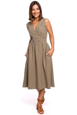 Sukienka Model S224 Khaki - Stylove - S