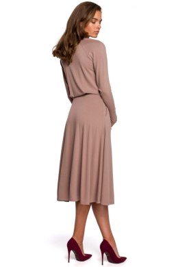 Sukienka Model S234 Cappuccino - Stylove - S