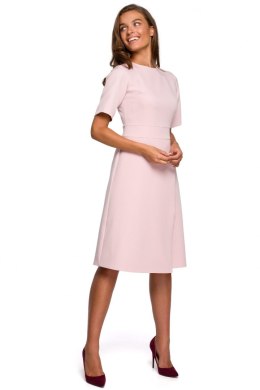 Sukienka Model S240 Powder Pink - Stylove - M