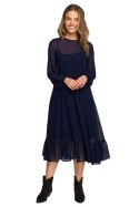 Sukienka Model S319 Navy - Stylove - XL Sukienka Model S319 Navy - Stylove - XL