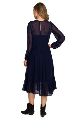 Sukienka Model S319 Navy - Stylove - XXL