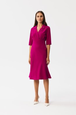 Sukienka Model S348 Śliwka - Stylove - XXL