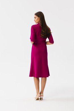 Sukienka Model S348 Śliwka - Stylove - XXL