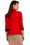 Żakiet Model S154 Red - Stylove - M Żakiet Model S154 Red - Stylove - M