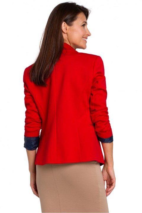 Żakiet Model S154 Red - Stylove - M Żakiet Model S154 Red - Stylove - M