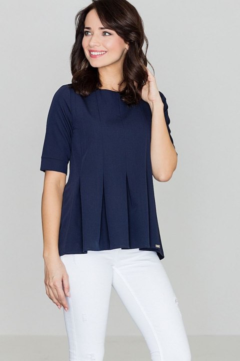 Bluzka Model K370 Navy - Lenitif - s Bluzka Model K370 Navy - Lenitif - s