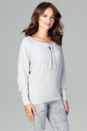 Bluzka Model K468 Grey - Lenitif - S/M Bluzka Model K468 Grey - Lenitif - S/M