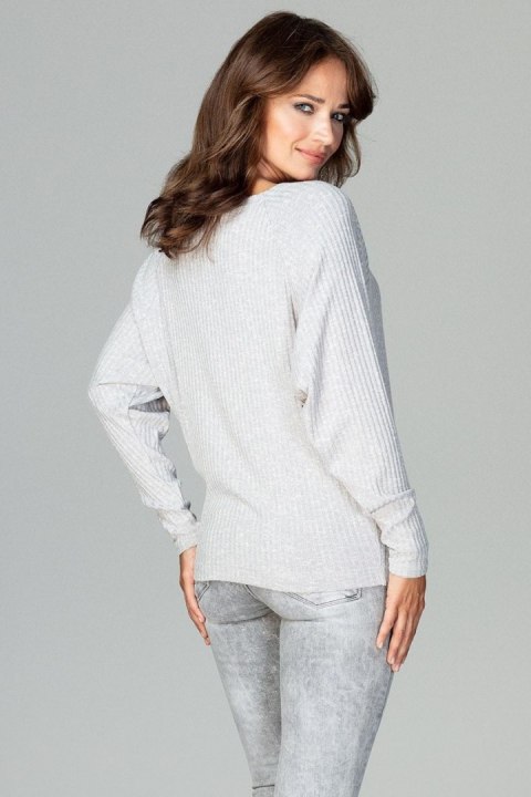 Bluzka Model K468 Grey - Lenitif - S/M Bluzka Model K468 Grey - Lenitif - S/M