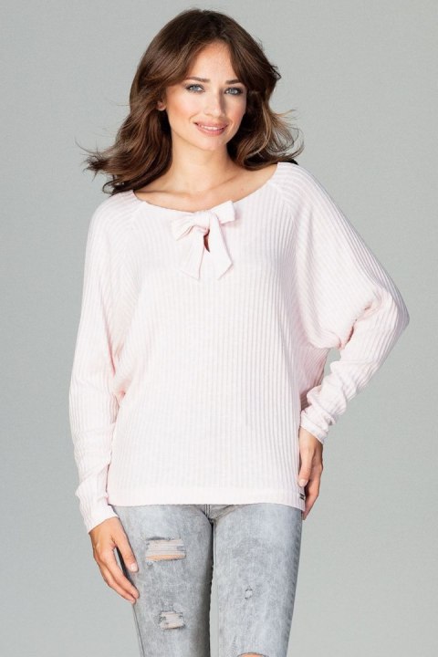 Bluzka Model K468 Pink - Lenitif - L/XL Bluzka Model K468 Pink - Lenitif - L/XL