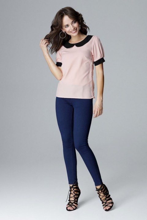 Bluzka Model L007 Pink - Lenitif - L Bluzka Model L007 Pink - Lenitif - L