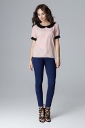 Bluzka Model L007 Pink - Lenitif - L Bluzka Model L007 Pink - Lenitif - L