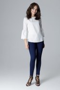 Bluzka Model L010 Ecru - Lenitif - M