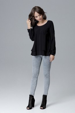 Bluzka Model L020 Black - Lenitif - XL