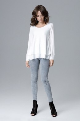 Bluzka Model L020 Ecru - Lenitif - M