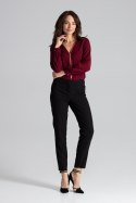 Bluzka Model L023 Bordo - Lenitif - s Bluzka Model L023 Bordo - Lenitif - s