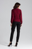 Bluzka Model L023 Bordo - Lenitif - s Bluzka Model L023 Bordo - Lenitif - s