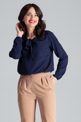 Bluzka Model L030 Navy - Lenitif - L