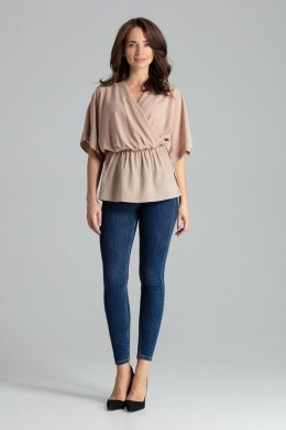 Bluzka Model L063 Beige - Lenitif - M