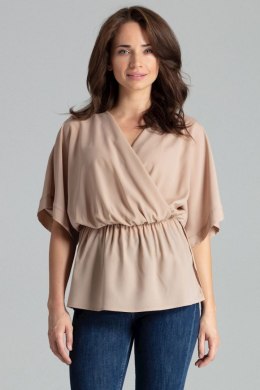 Bluzka Model L063 Beige - Lenitif - s