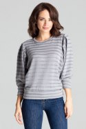 Bluzka Model L069 Grey - Lenitif - L/XL Bluzka Model L069 Grey - Lenitif - L/XL