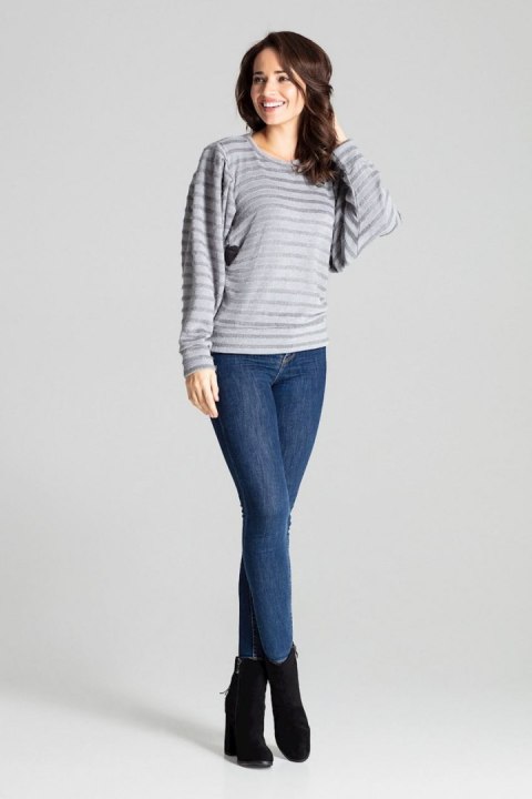 Bluzka Model L069 Grey - Lenitif - L/XL Bluzka Model L069 Grey - Lenitif - L/XL
