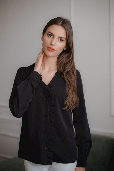 Bluzka Model L077 Black - Lenitif - L Bluzka Model L077 Black - Lenitif - L