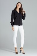 Bluzka Model L077 Black - Lenitif - L Bluzka Model L077 Black - Lenitif - L