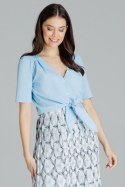 Bluzka Model L081 Blue - Lenitif - s Bluzka Model L081 Blue - Lenitif - s