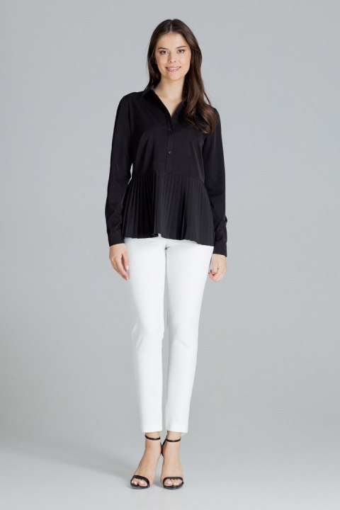 Bluzka Model L089 Black - Lenitif - L Bluzka Model L089 Black - Lenitif - L