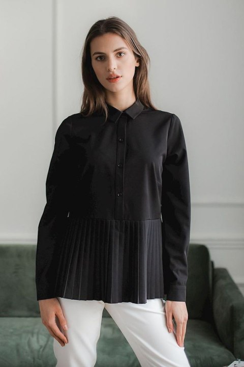 Bluzka Model L089 Black - Lenitif - L Bluzka Model L089 Black - Lenitif - L