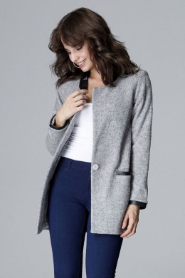 Kurtka Damska Model L009 Grey - Lenitif - XL