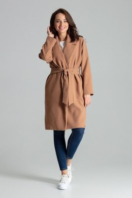 Płaszcz Damski Model L054 Beige - Lenitif - S/M