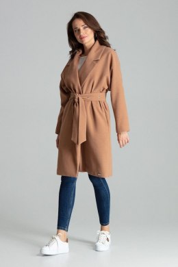 Płaszcz Damski Model L054 Beige - Lenitif - S/M