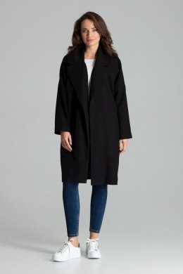 Płaszcz Damski Model L054 Black - Lenitif - L/XL