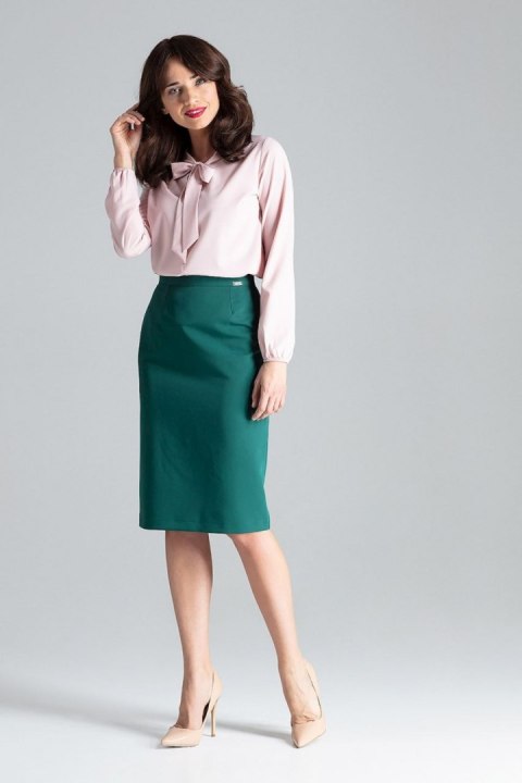 Spódnica Model L029 Green - Lenitif - S Spódnica Model L029 Green - Lenitif - S