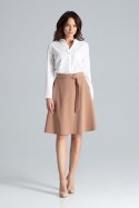 Spódnica Model L038 Brown - Lenitif - XL