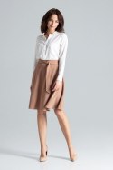 Spódnica Model L038 Brown - Lenitif - XL