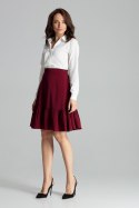 Spódnica Model L057 Bordo - Lenitif - L