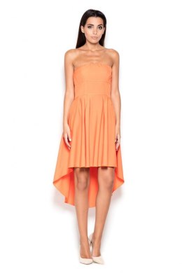 Sukienka Model K031 Orange - Lenitif - L