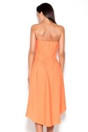 Sukienka Model K031 Orange - Lenitif - s Sukienka Model K031 Orange - Lenitif - s
