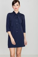 Sukienka Model K369 Navy - Lenitif - L